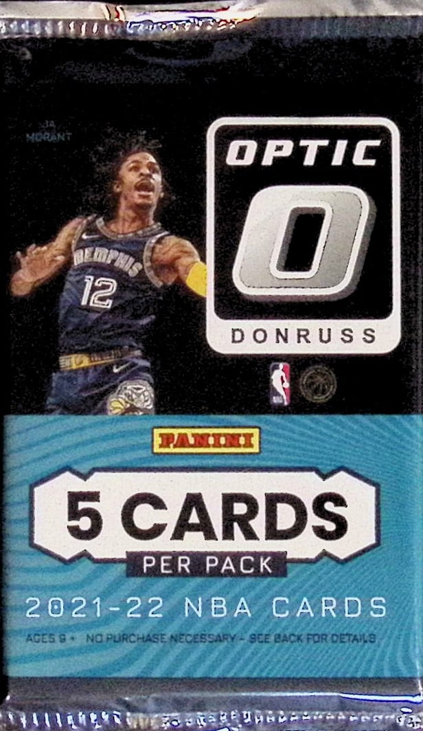 2021-22 Donruss Optic Basketball Card BLASTER BOX PACK - Cade Cunningham RC, Sports Cards (1 of 1)