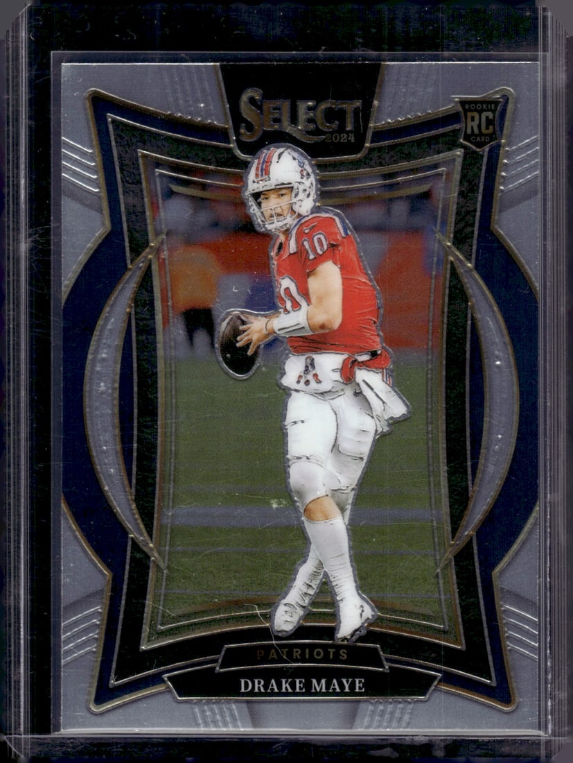 Drake Maye Rookie Card 2024 Select #27 New England Patriots (1 of 2)