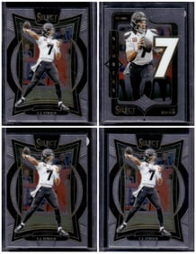 Lot of 4 Cj Stroud 2nd Year Select Football Cards