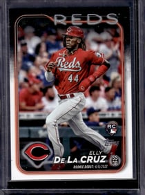Elly De La Cruz Rookie Card 2024 Topps Update #US350 Cincinnati Reds
