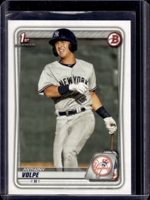 Anthony Volpe 1st Bowman 2020 Bowman #BP-139 New York Yankees