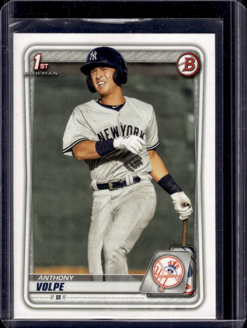 Anthony Volpe 1st Bowman 2020 Bowman #BP-139 New York Yankees (1 of 2)
