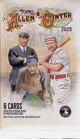 2025 Topps Allen & Ginter Baseball BLASTER BOX PACK - MLB Trading Cards