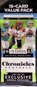 2020 Panini Chronicles Football Card Hanger Value Pack, Sports Cards, Football Cards