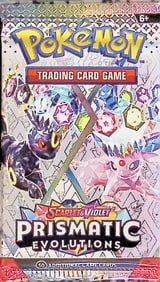 2025 Pokemon Scarlet & Violet Prismatic Evolutions 10 Card Booster Pack Charizard