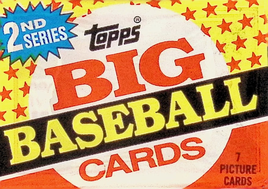 1989 Topps Big Baseball Series 2 Retail Box Wax Pack Vintage Baseball Cards (1 of 1)