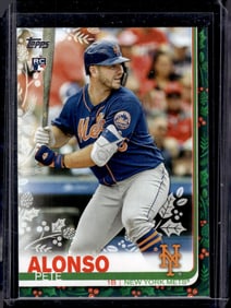 Pete Alonso Rookie Card 2019 Topps Holiday #HW71 New York Mets