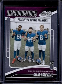 New York Giants Rookie Trio Dart/Skattebo/Carter 2025 Absolute #I-CSO