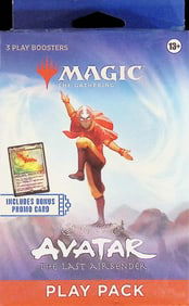 Magic the Gathering Avatar The Last Airbender Hanger Box - w/1 Promo Card, 3 Booster Packs