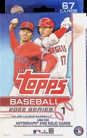 2022 Topps Series 1 Baseball HANGER BOX Sports Cards, MLB Trading Cards, Shohei Ohtani