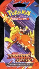2024 Pokemon Scarlet & Violet Destined Rivals Sleeved 10 Card Booster Pack Charizard