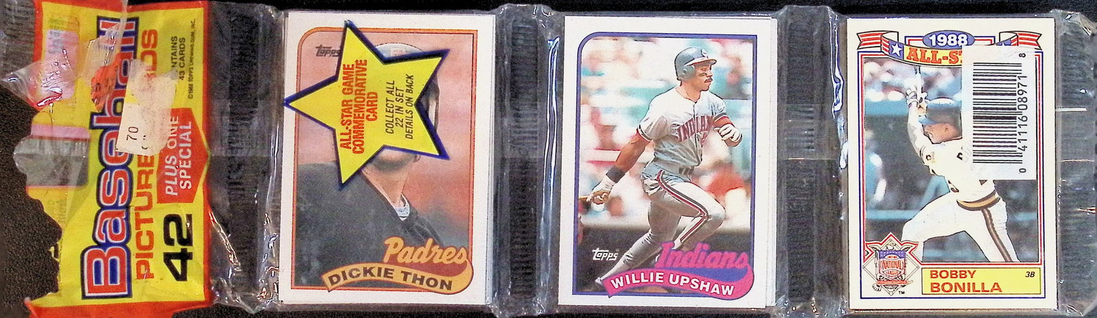 1987 Topps Baseball Cards Hanger Rack Pack - 48 Sports Cards Plus 1 Special Card You Receive the (1 of 2)