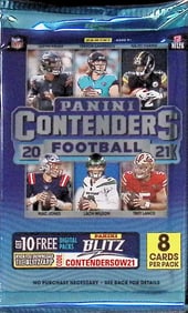 2021 Panini Contenders Fanatics BLASTER BOX PACK NFL Trading Cards Ja' Marr Chase