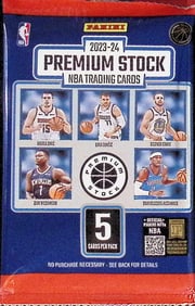 2023-24 Panini NBA Hoops Premium Stock Basketball Card BLASTER BOX PACK - Victor Wembanyama