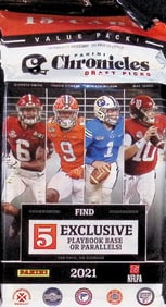 2021 Panini Chronicles Draft Picks Football Card Hanger Value Pack, Sports Cards, Football Cards