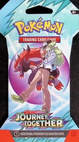 2025 Pokemon Scarlet & Violet Journey Together 10 Card TCG Sleeved Booster Pack Charizard