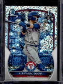 Alejandro Osuna 1st Bowman Speckle Refractor /299 2023 Bowman Chrome #BCP-131