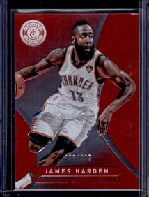 James Harden Red /488 2012-13 Totally Certified #90 Thunder