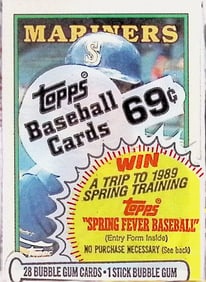 1988 Topps Series 1 Vintage Baseball Card CELLO RETAIL BOX PACK Sports Cards