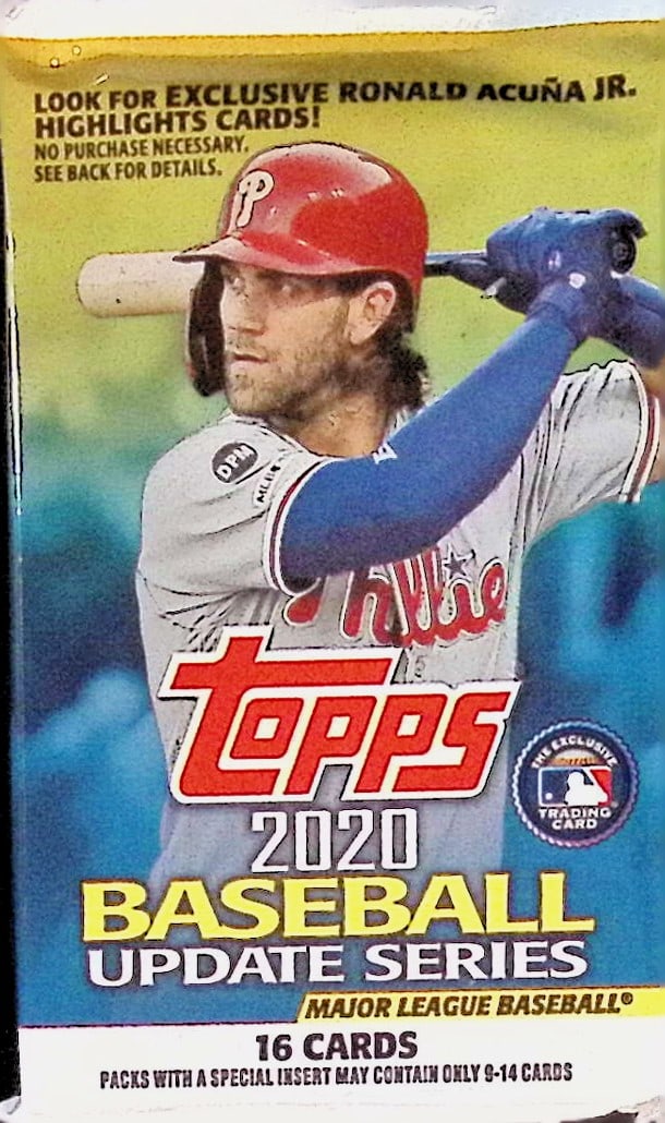 2020 Topps Baseball Update Series MEGA BOX PACK Baseball Cards Sports Cards (1 of 1)