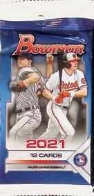 2021 Bowman Baseball Cards RETAIL BOX PACK, Sports Cards, MLB Prospect Cards