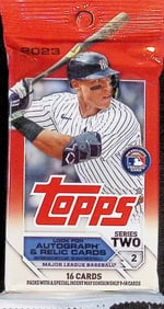 2023 Topps Series 2 Baseball RETAIL BOX PACK, Sports Cards, Rookie Cards, MLB Trading Cards