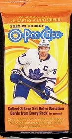 2022-'23 O Pee Chee HANGER VALUE FAT PACK NHL Trading Cards Stanley Cup