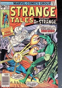 Strange Tales Dr. Strange Marvel Vintage Comic Book: 1976 #187 Sep Low Grade