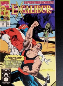 Excalibur The Promethium Exchange Pt 2 of 3, Marvel Comic Book: 1991 #38