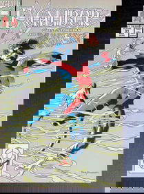 Excalibur Guest Starring the X-Men Marvel Vintage Comic Book: 1990 #31 Nov