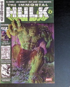 The Immortal Hulk Director's Cut Marvel Comic Book: 2019 #1 Aug