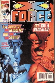X-Force Marvel Vintage Comic Book: 1998 #79 Jul