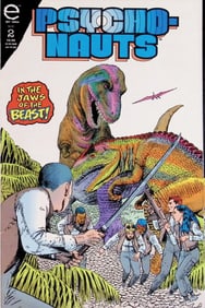 Psycho-Nauts Epic Vintage Comic Book: 1993 #2 Nov