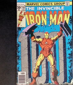 Iron Man Marvel Vintage Comic Book: 1977 #100 Jul, See Photos