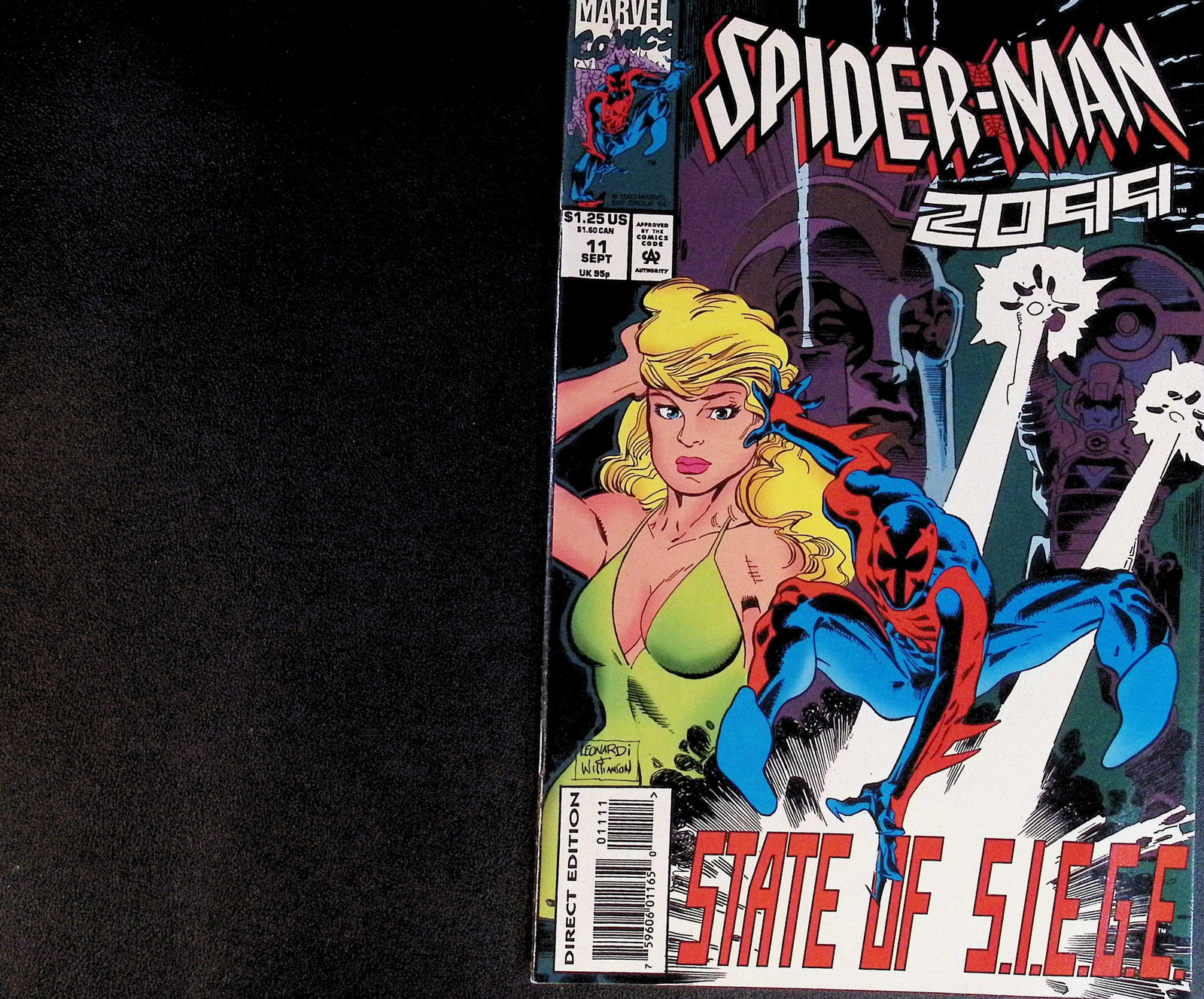 Spider-Man 2099 Marvel Vintage Comic Book: 1993 #11 Sep (1 of 4)