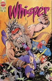 Whisper First Comics Vintage Comic Book: 1988 #19 Dec