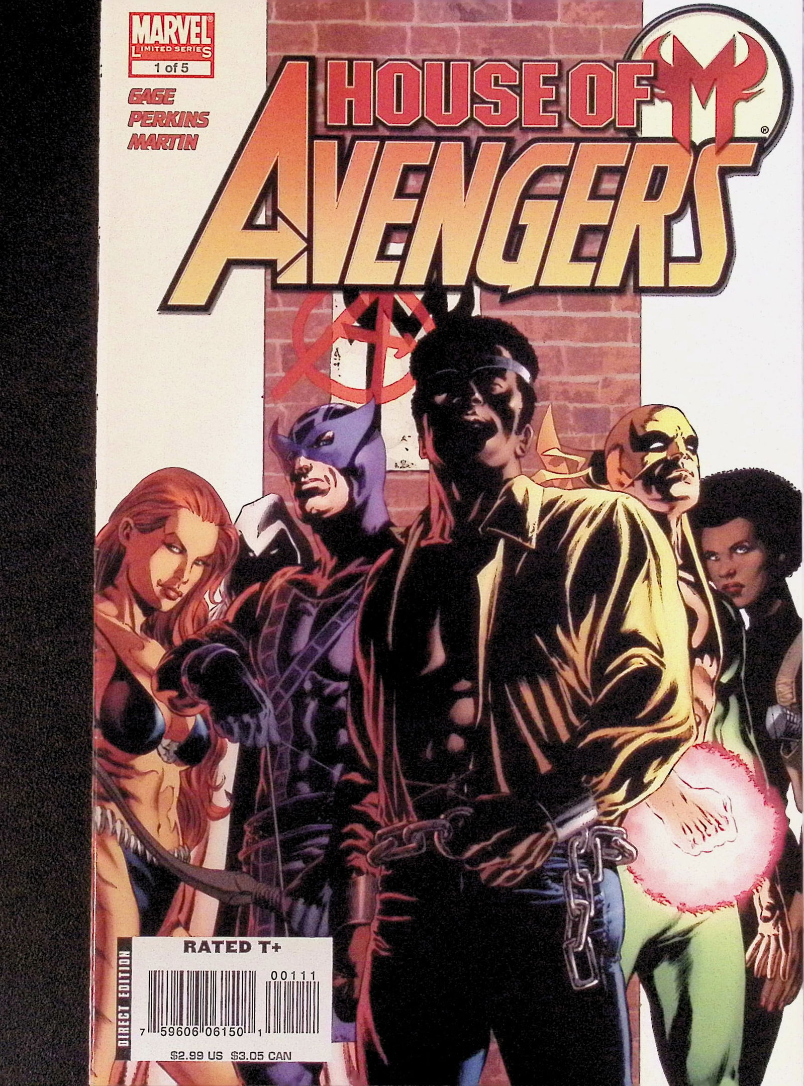 House of Avengers Marvel Vintage Comic Book: 2008 #1 Jan (1 of 4)