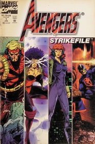 Avengers Strikefile Marvel Vintage Comic Book: 1994 #1 Sep