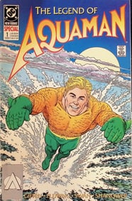 The Legend of Aquaman DC Vintage Comic Book: 1989 #1