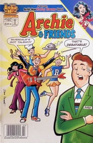 Archie & Friends Archie Vintage Comic Book: 1991 #107