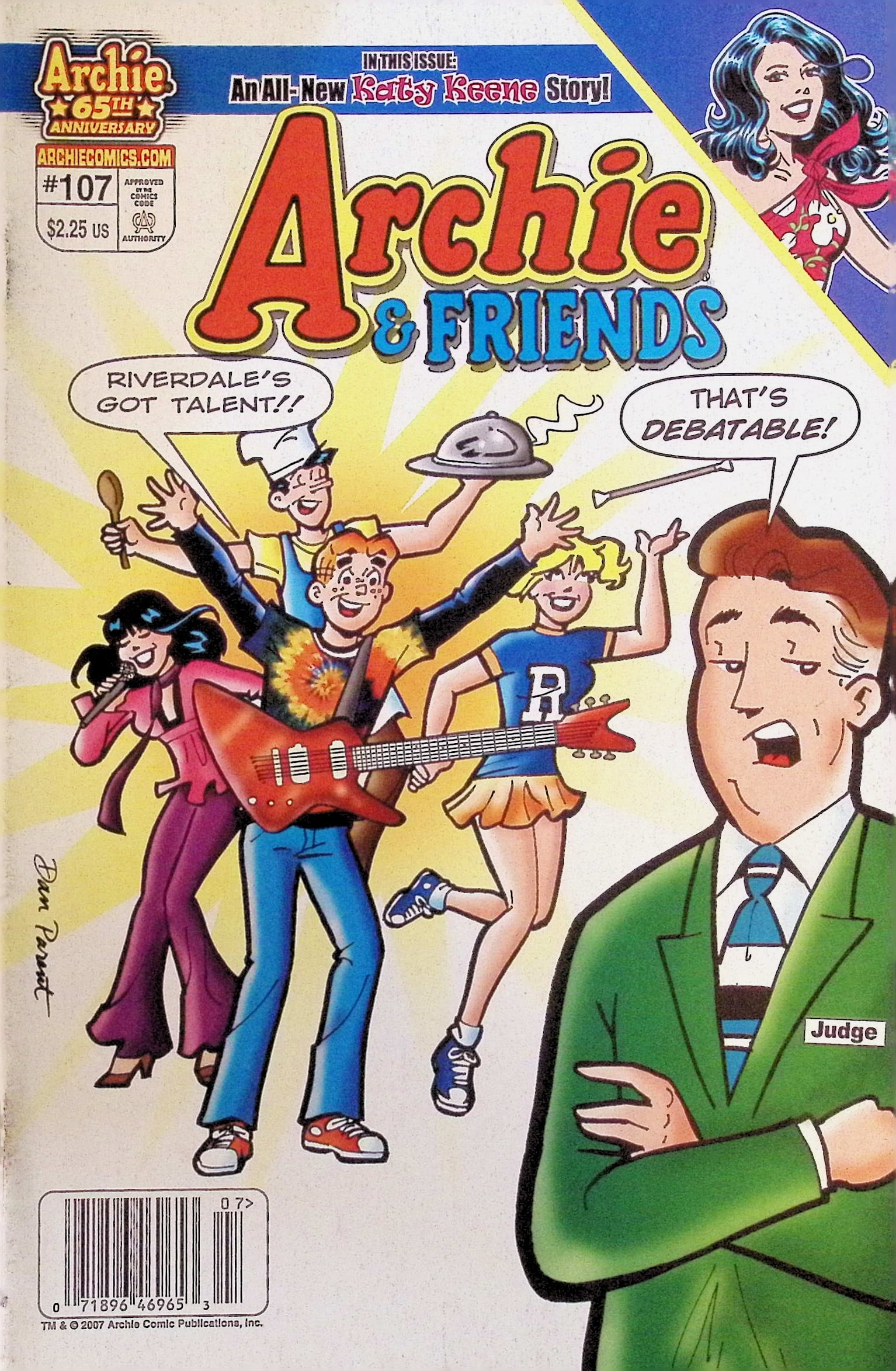Archie & Friends Archie Vintage Comic Book: 1991 #107 (1 of 4)