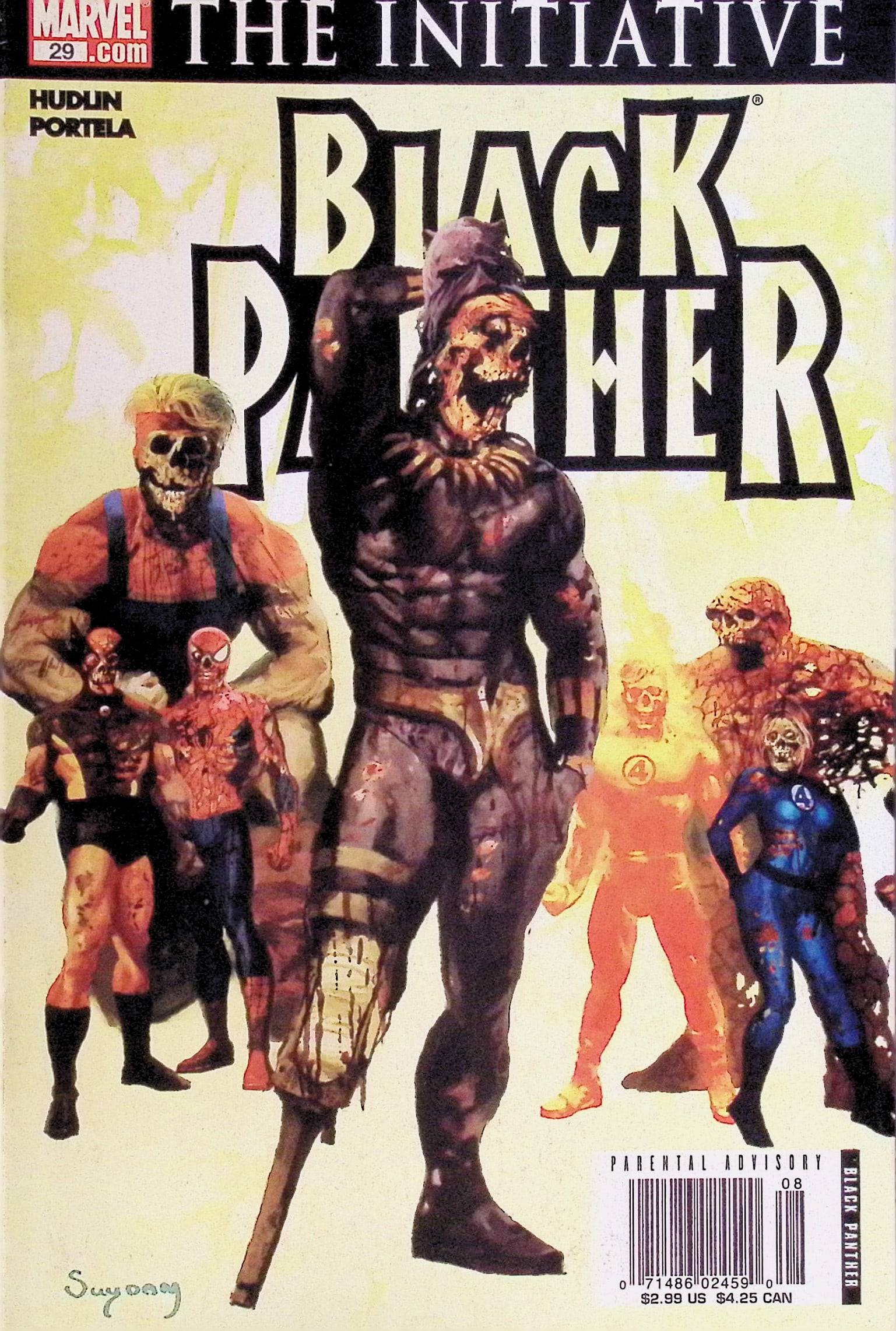 Black Panther Marvel Vintage Comic Book: 2007 #29 Aug (1 of 4)