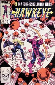 Hawkeye Marvel Vintage Comic Book: 1983 #3 Nov
