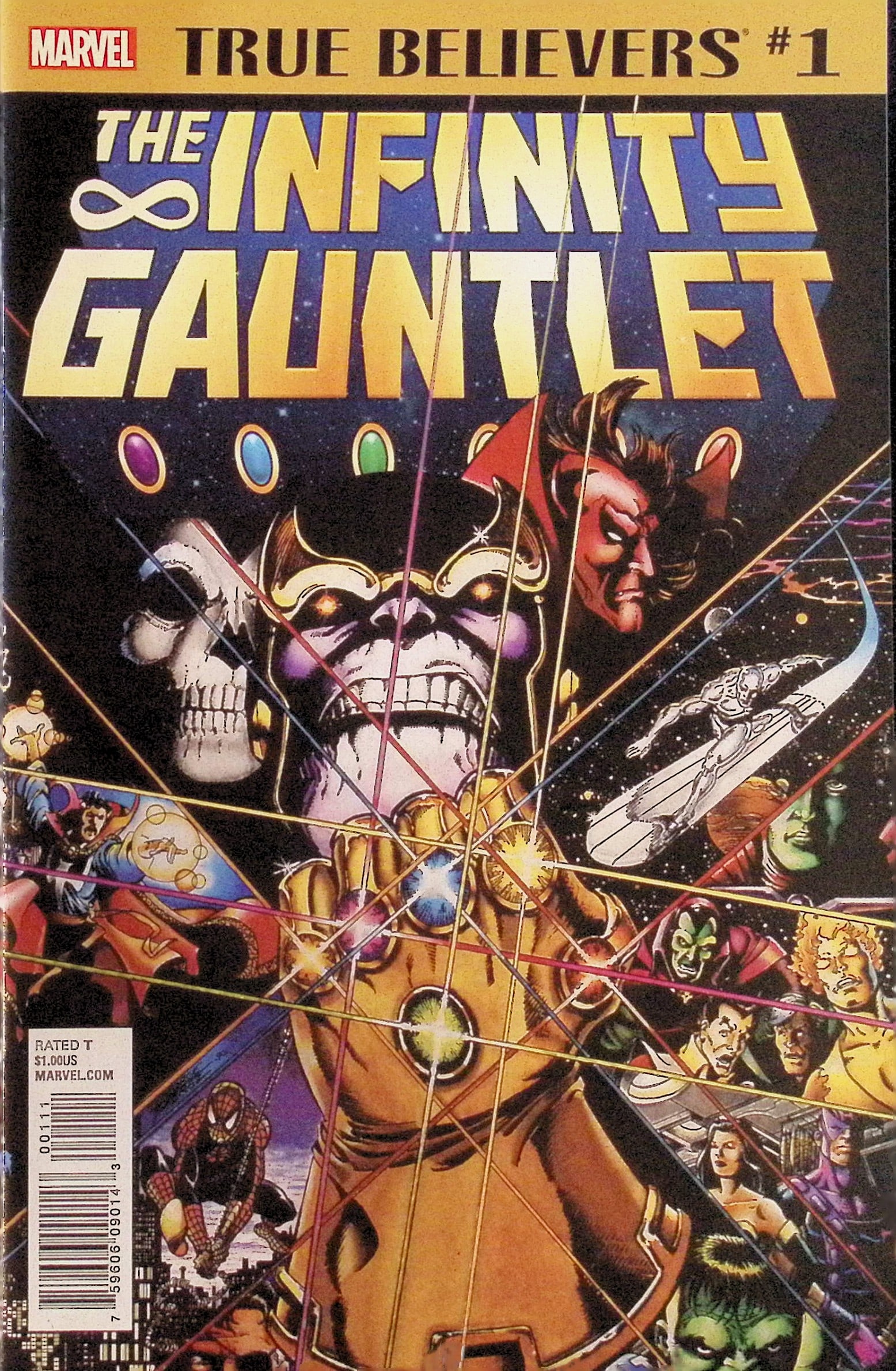 True Believers: The Infinity Gauntlet Marvel Comic Book: 2015 #1 Jun (1 of 4)