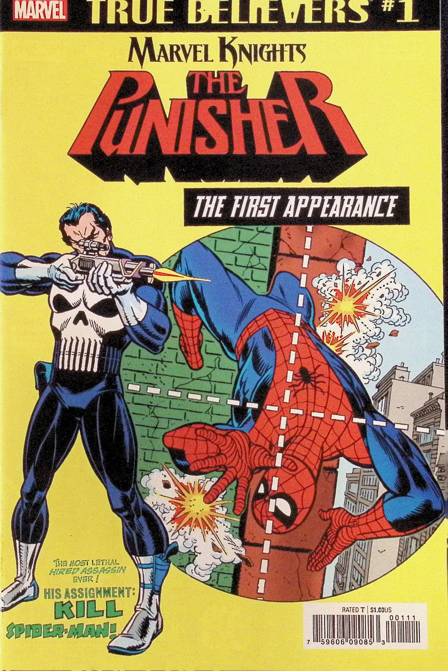 True Believers: Marvel 20th Anniversary The Punisher Marvel Comic Book: 2019 #1 Sep (1 of 4)