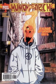 Human Torch Marvel Vintage Comic Book: 2004 #8 Feb