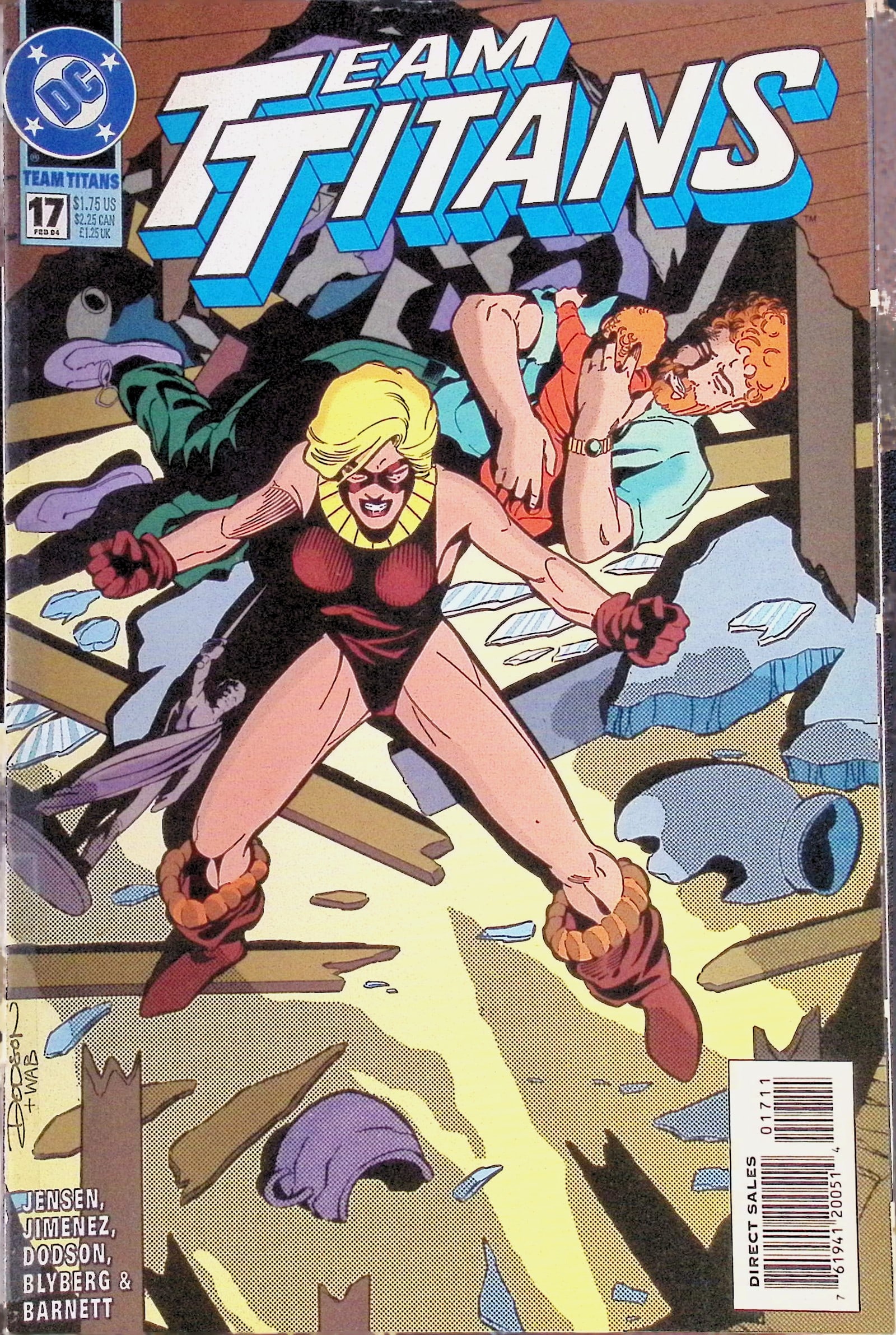 Team Titans DC Vintage Comic Book: 1994 #17 Feb (1 of 4)