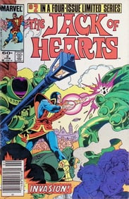 The Jack of Hearts - Limited Series Marvel Vintage Comic Book: 1984 #2 Feb