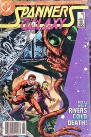 Spanner's Galaxy DC Vintage Comic Book: 1985 #2 Jan, See Photos for Condition