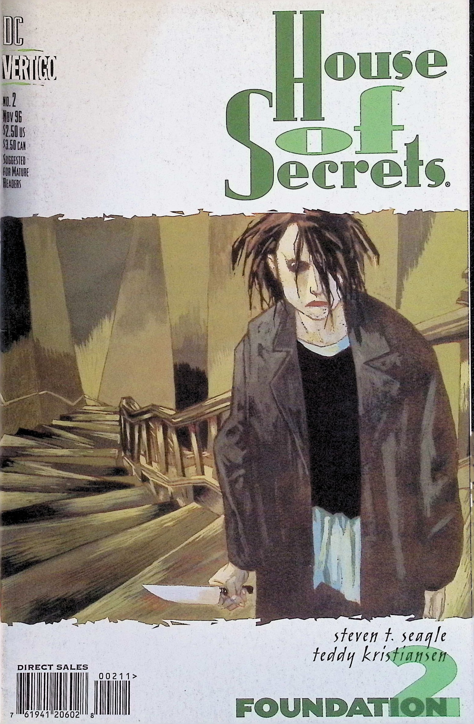 House of Secrets Vertigo DC Comic Book: 1996 #2 Nov (1 of 4)